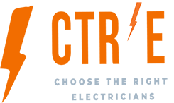 Choose The Right Electrician Logo